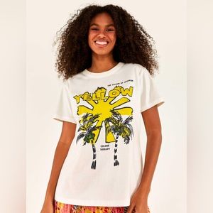 FARM Rio Yellow Color Therapy T-shirt